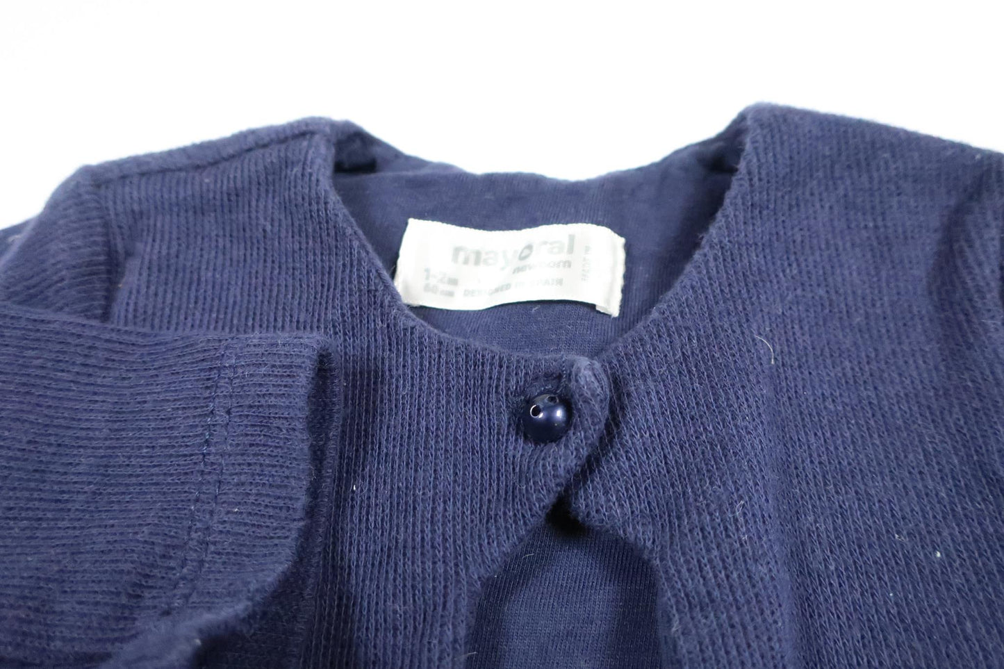 Marinblå bolero från Mayoral i storlek 50/56