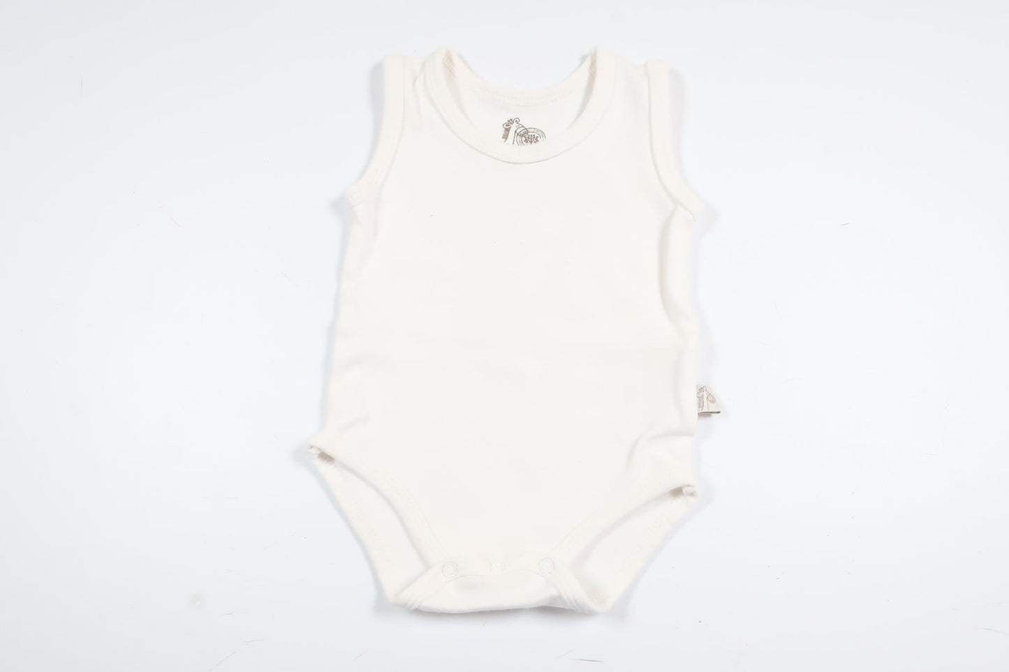 White linen bodysuit from Basic U in size 56