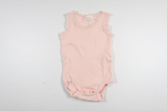 Rosa linnebody från Lindex i storlek 62