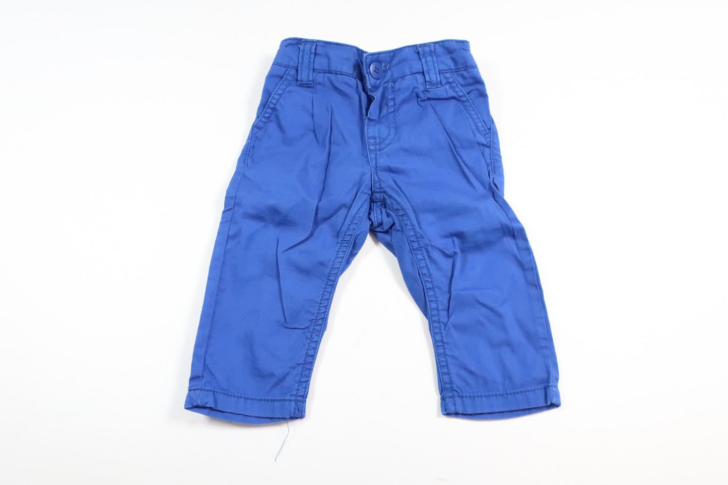 Blåa chinos från Lindex i storlek 62
