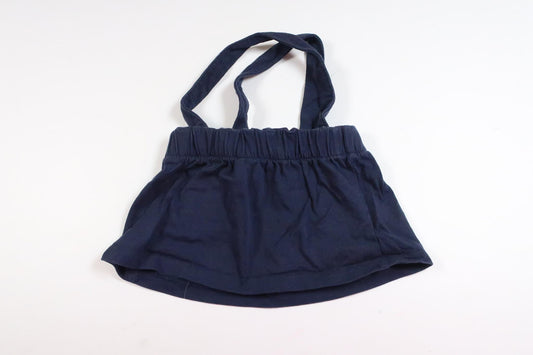 Marinblåa hängselkjol från H&M i storlek 50