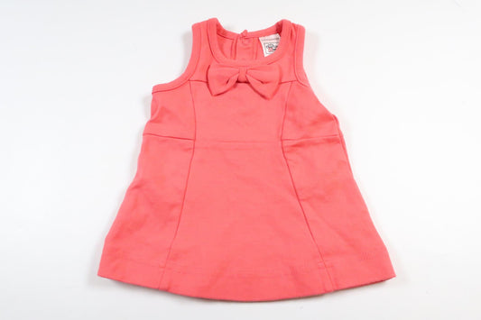 Pink dress with bow from Baby Charlie &amp; Me in size 56