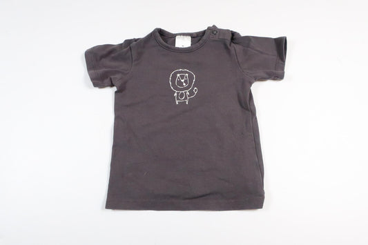 Grå kortärmad tröja i storlek 3-6 M