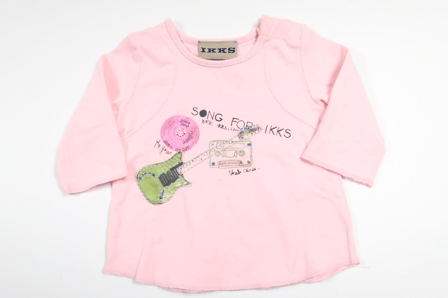 Pink long-sleeved tunic from Ikks in size 60