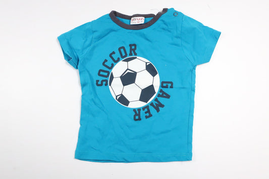 Blå kortärmad tröja från Gorush i storlek 80