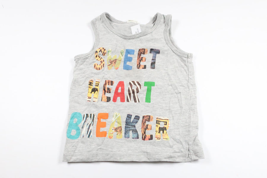 Linne från H&M - Storlek 74 - Grå