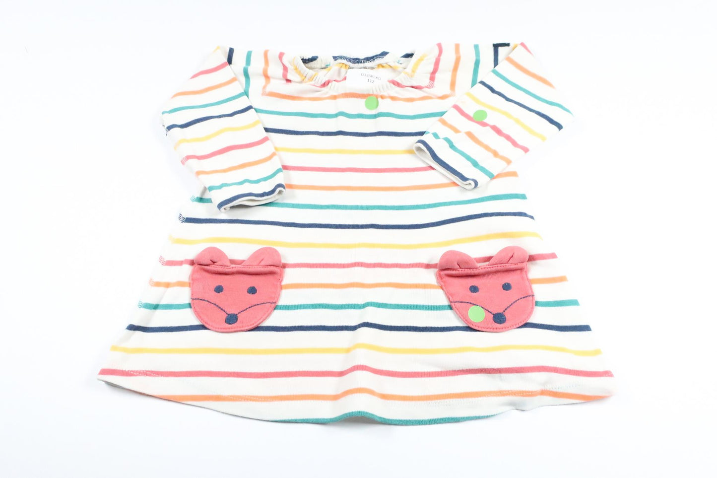 Klänning från Polarn o. Pyret - Storlek 62/68 - Vit