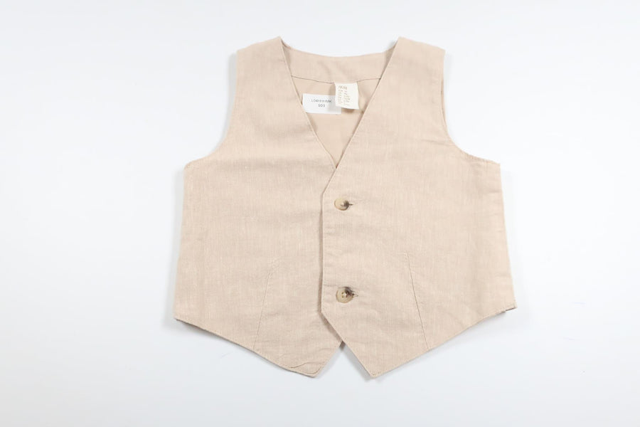 Kostymväst från H&M - Storlek 74 - Beige