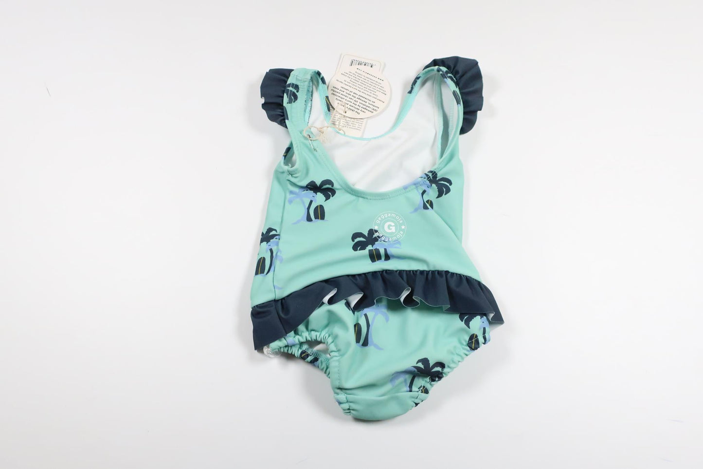 Baddräkt med UV skydd från Geggamoja - Storlek 62/68 - Blå