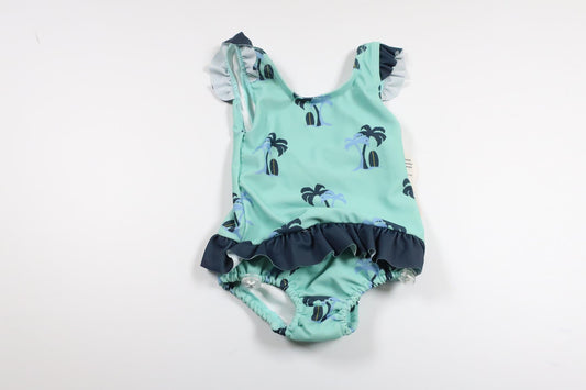 Baddräkt med UV skydd från Geggamoja - Storlek 62/68 - Blå