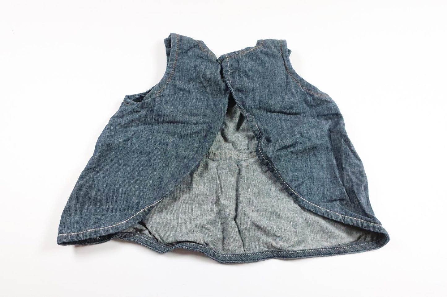 Klänning från Polarn o. Pyret - Storlek 62 - Denim