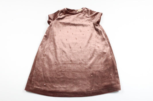 Klänning från Baby Skill - Storlek 74 - Brun