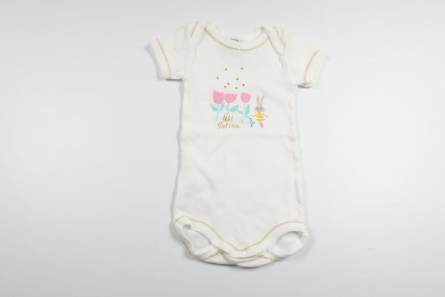 Body från Petit Bateau - Storlek 56/62 - Vit