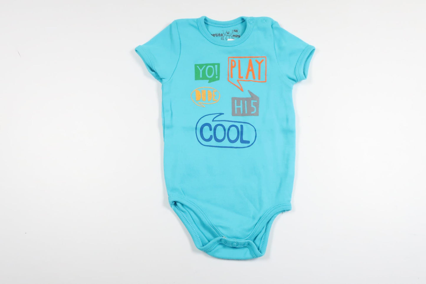 Body från Petite Mini - Storlek 68 - Blå