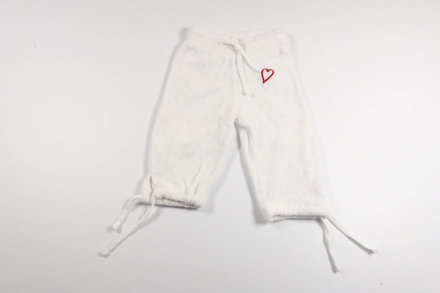 Byxor i froté från Ludmyr of Sweden - Storlek 50 - Vit