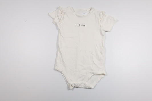 Body "one of a kind" från Tu - Storlek 86/92 - Vit