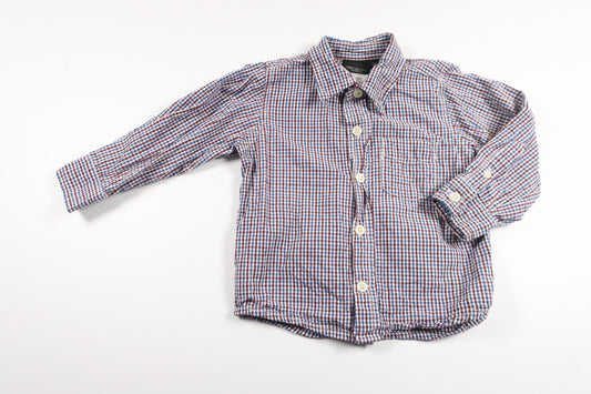 Skjorta från Okänt - Storlek 80 - Vinröd