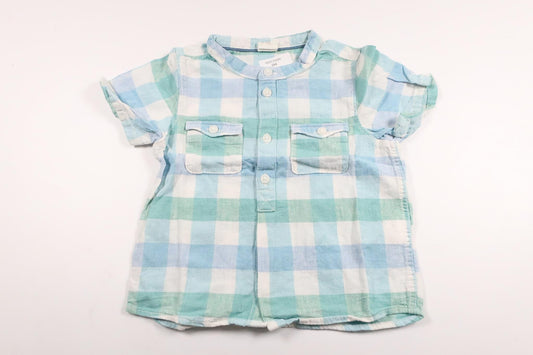 Skjorta från H&M - Storlek 74 - Blå