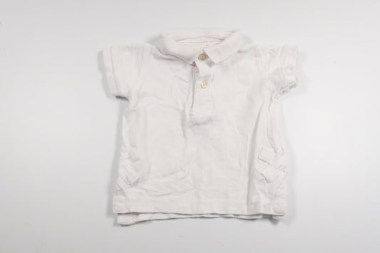 Pikétröja från Gocco - Storlek 62/68 - Vit