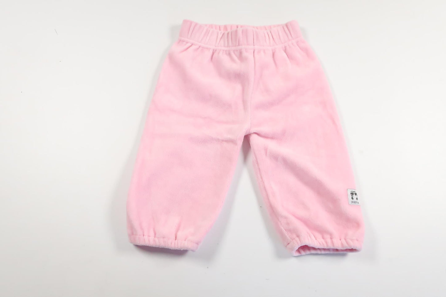 Velour trousers from Pippi - Size 56 - Pink