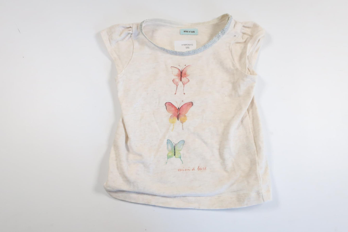 T-shirt från Mini A Ture - Storlek 74 - Beige