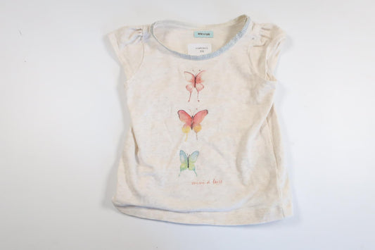 T-shirt från Mini A Ture - Storlek 74 - Beige