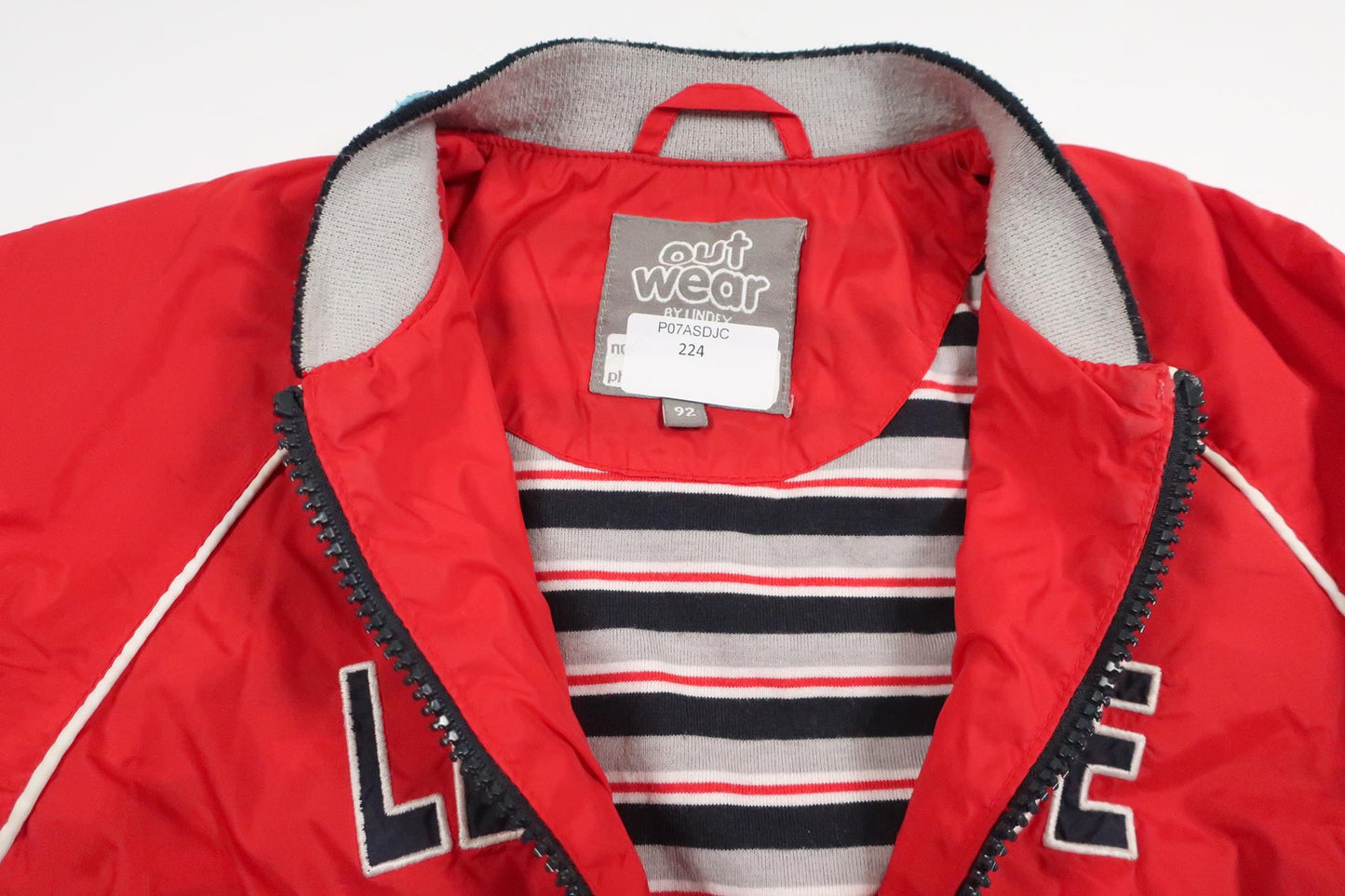 Vindjacka från Lindex - Storlek 92 - Röd