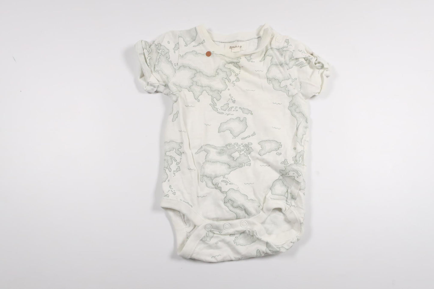 Body från Newbie - Storlek 56 - Vit