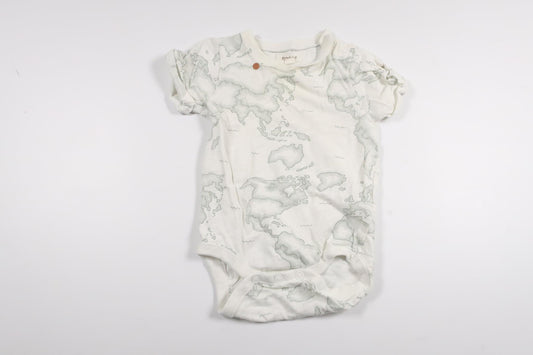 Body från Newbie - Storlek 56 - Vit