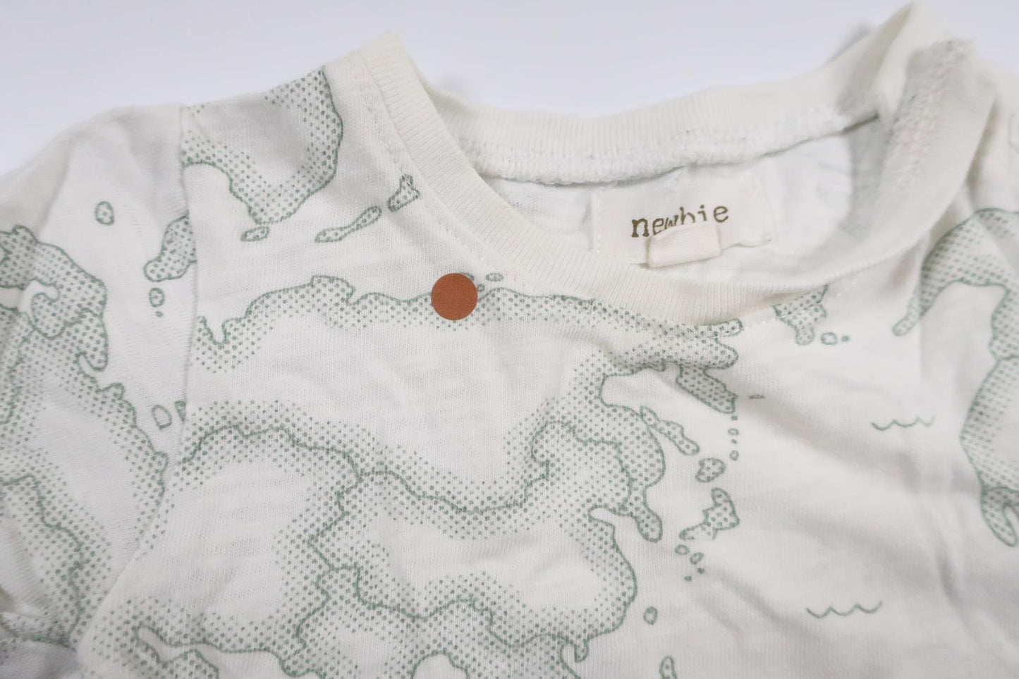 Body från Newbie - Storlek 56 - Vit