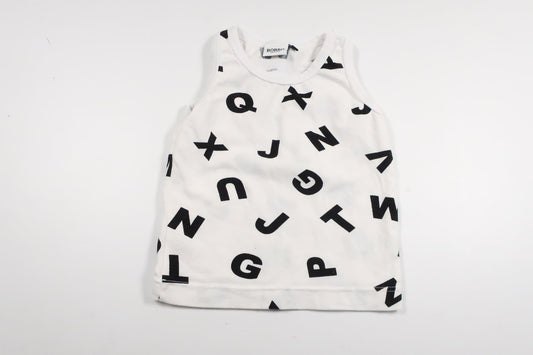 Linne från Bobbo Sweden - Storlek 74/80 - Vit