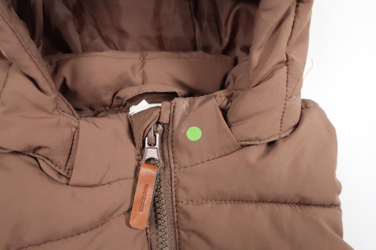 Vadderad väst från H&M - Storlek 74 - Brun