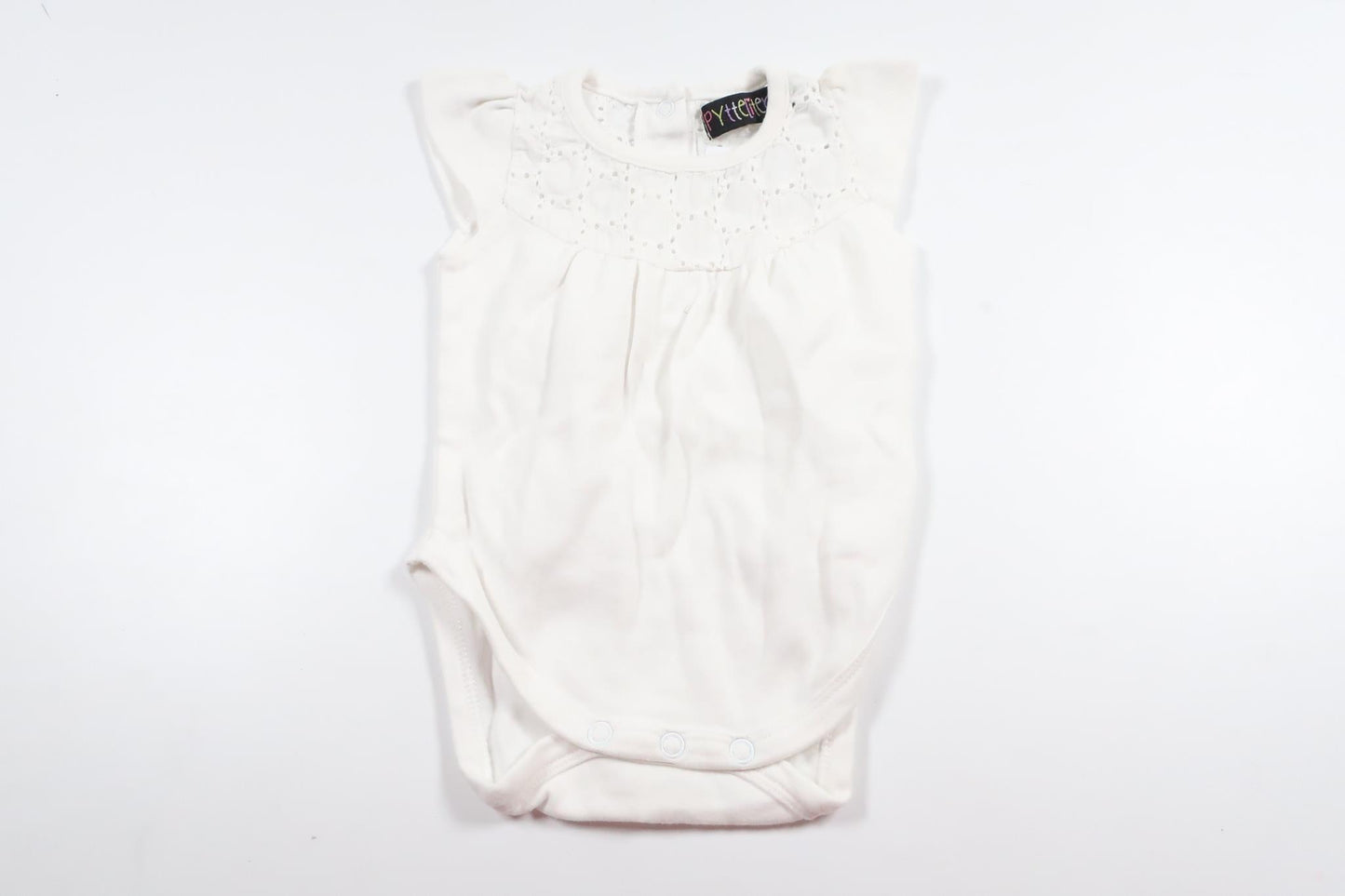 Linnebody från Pytteliten - Storlek 56 - Vit