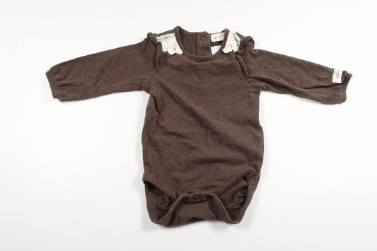 Body från Newbie - Storlek 62 - Brun