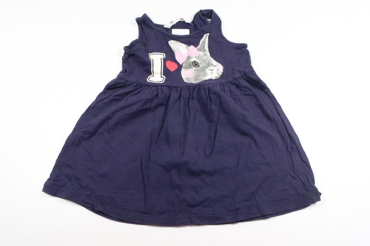 Klänning från H&M - Storlek 92 - Marinblå