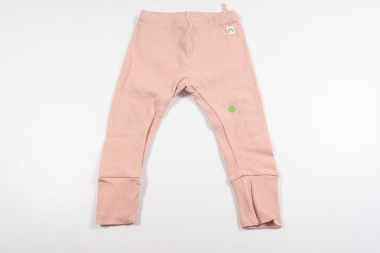 Ribbade byxor från Lindex - Storlek 74 - Rosa