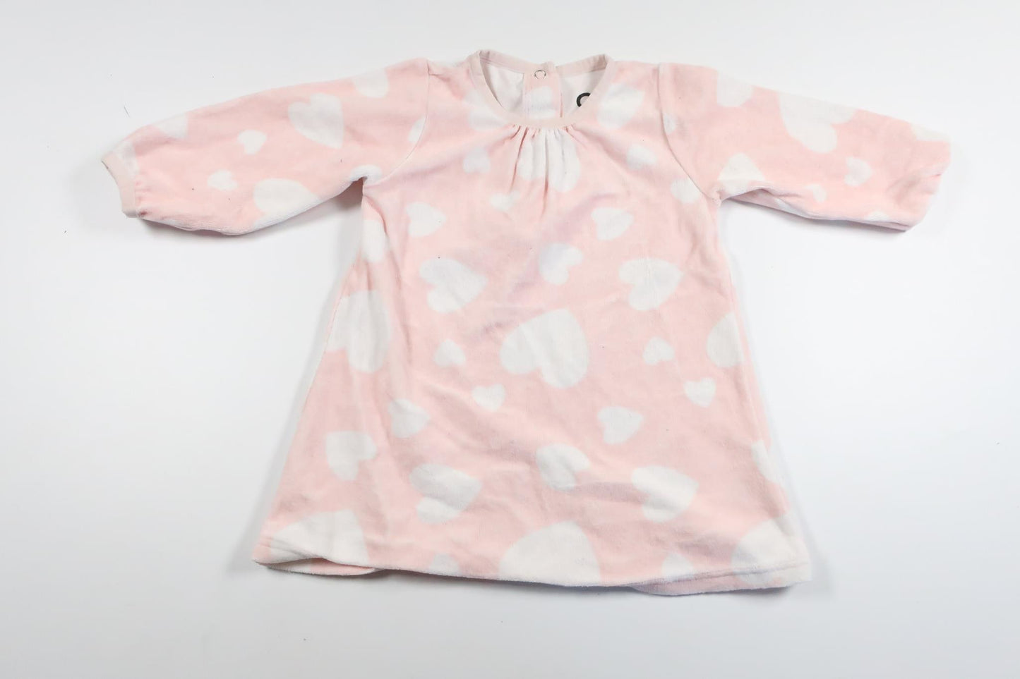 Klänning i velour från Cubus - Storlek 80 - Rosa