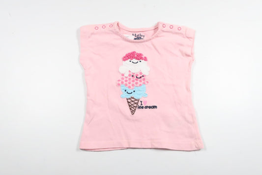 T-shirt från Hatley - Storlek 68/74 - Rosa