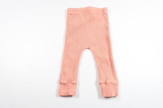 Ribbade byxor från okänt- Storlek 68 - Rosa