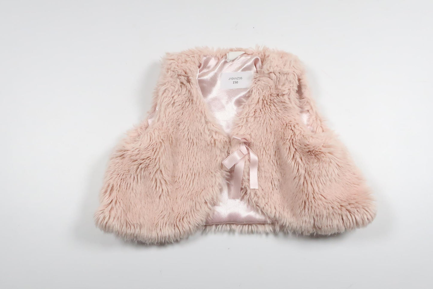 Väst i fuskpäls från H&M - Storlek 68 - Rosa