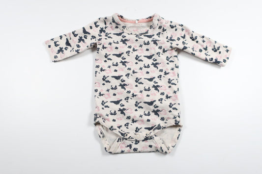 Body från Name It - Storlek 50 - Benvit