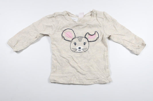 Tröja från Okänt - Storlek 74 - Benvit