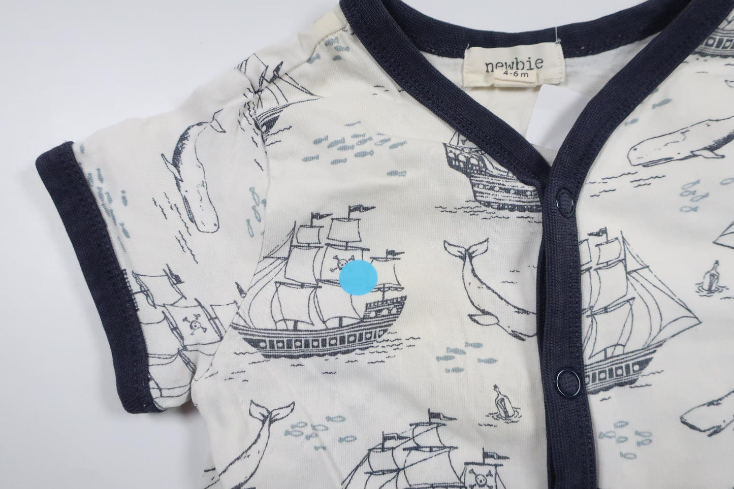 Pyjamas från Newbie - Storlek 68 - Vit