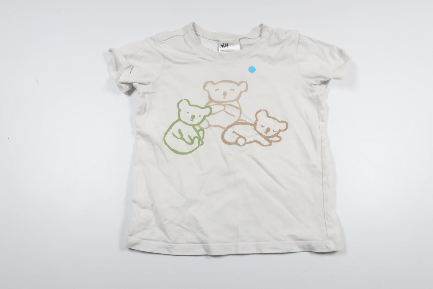 Pyjamaströja från H&M - Storlek 92 - Vit