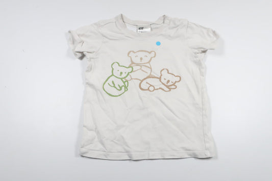 Pyjamaströja från H&M - Storlek 92 - Vit