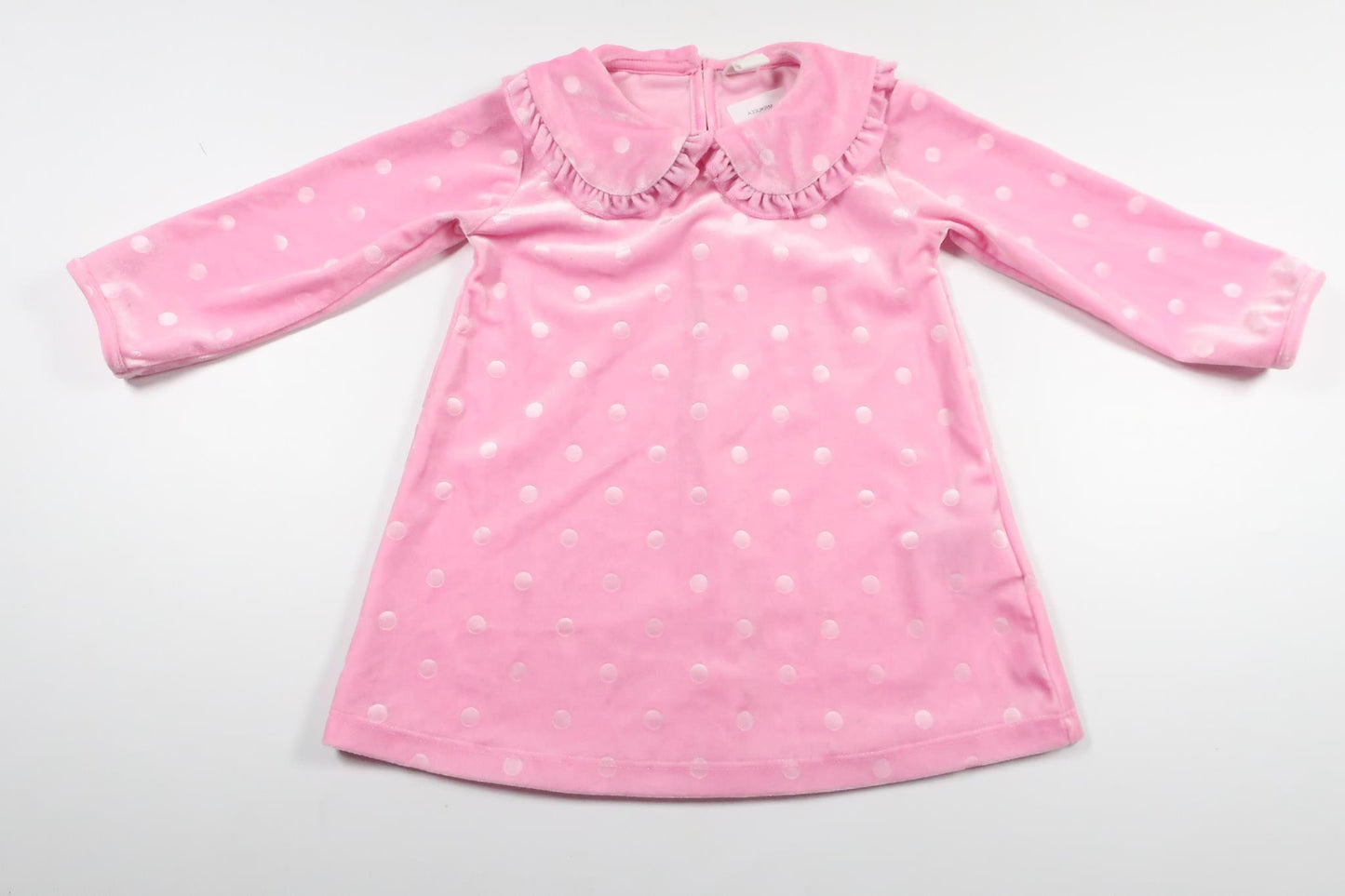 Klänning i velour från H&M - Storlek 80 - Rosa