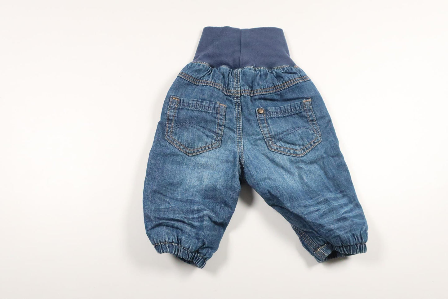 Fodrade byxor från H&M - Storlek 56 - Denim