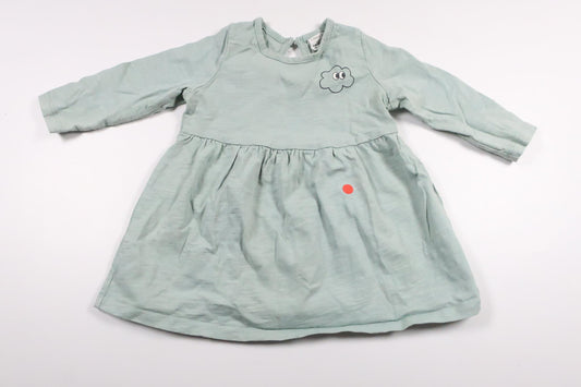 Klänning från Lindex - Storlek 74 - Grön