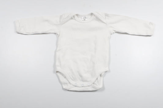 Body från Topolino - Storlek 50/56 - Vit