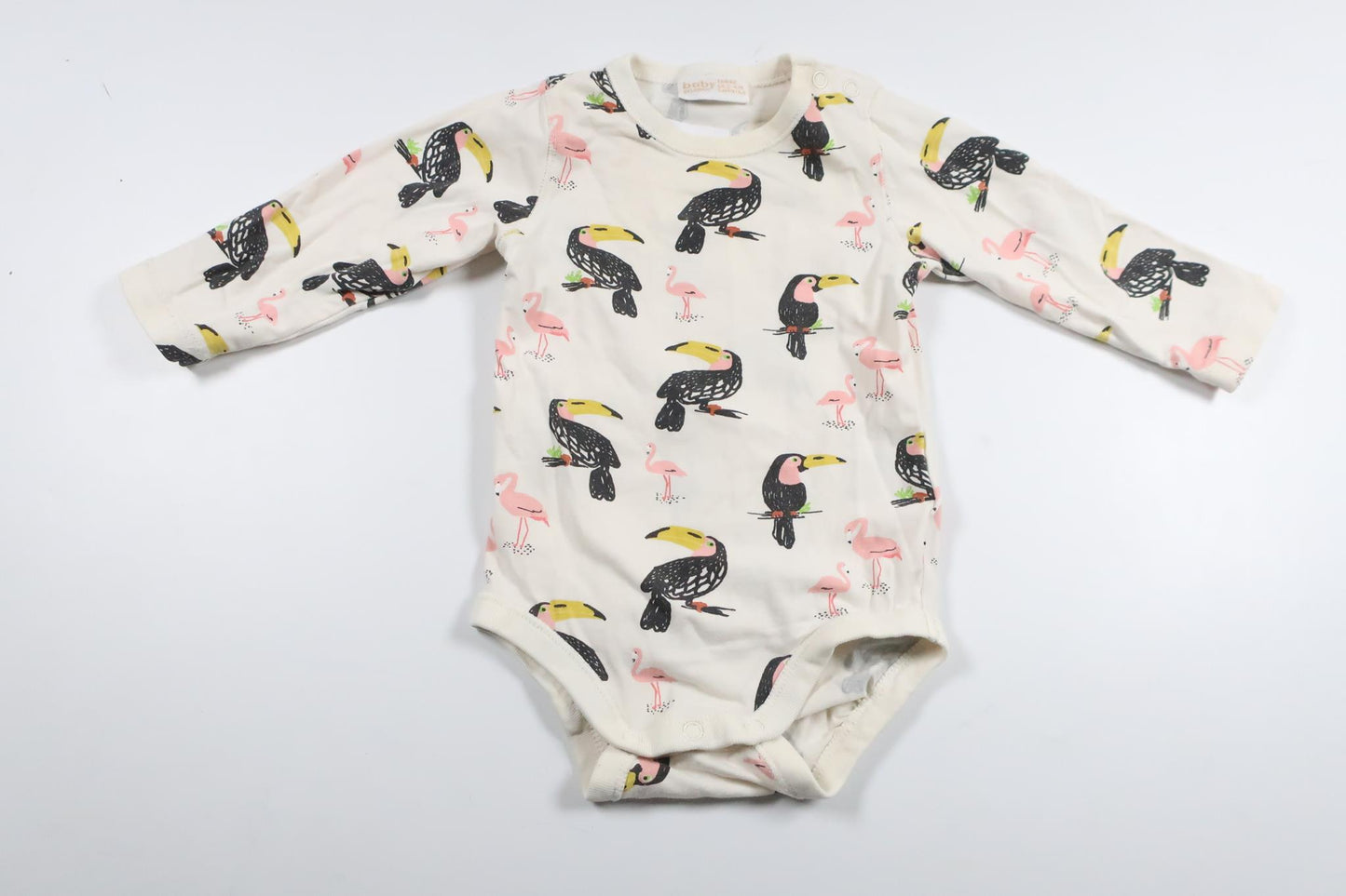 Body från Lindex - Storlek 62 - Benvit